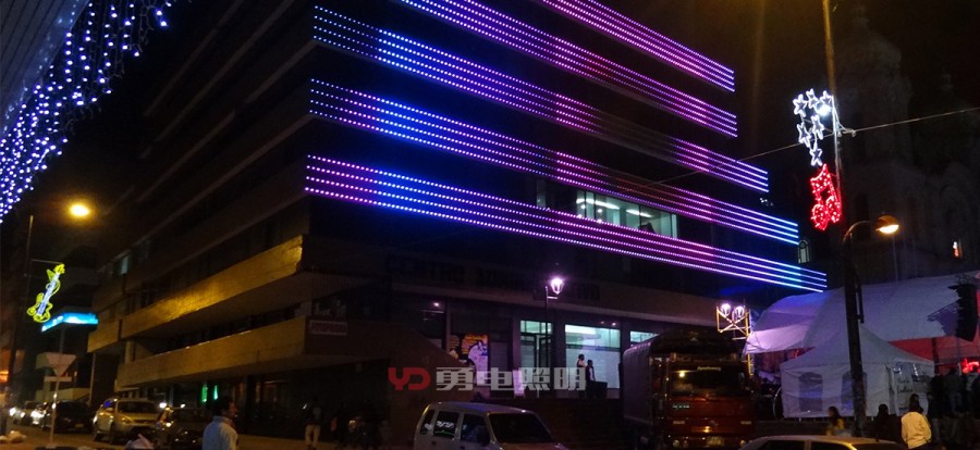 哥伦比亚-LEDs Arquitecture madiatica-杭州勇电照明有限公司