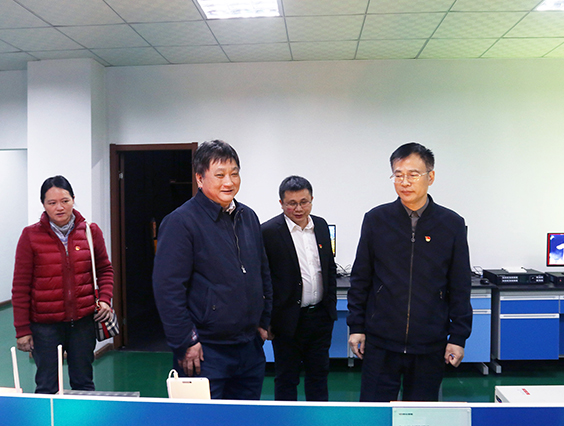 杭州市贸促会会长郑荣新一行莅临勇电旅行指导！