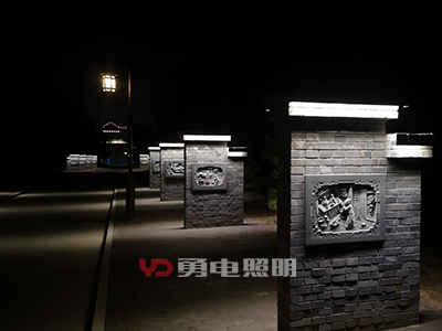 月色印古寺，，光影绘禅意 — 勇电照明庆云金山寺项目-杭州勇电照明有限公司